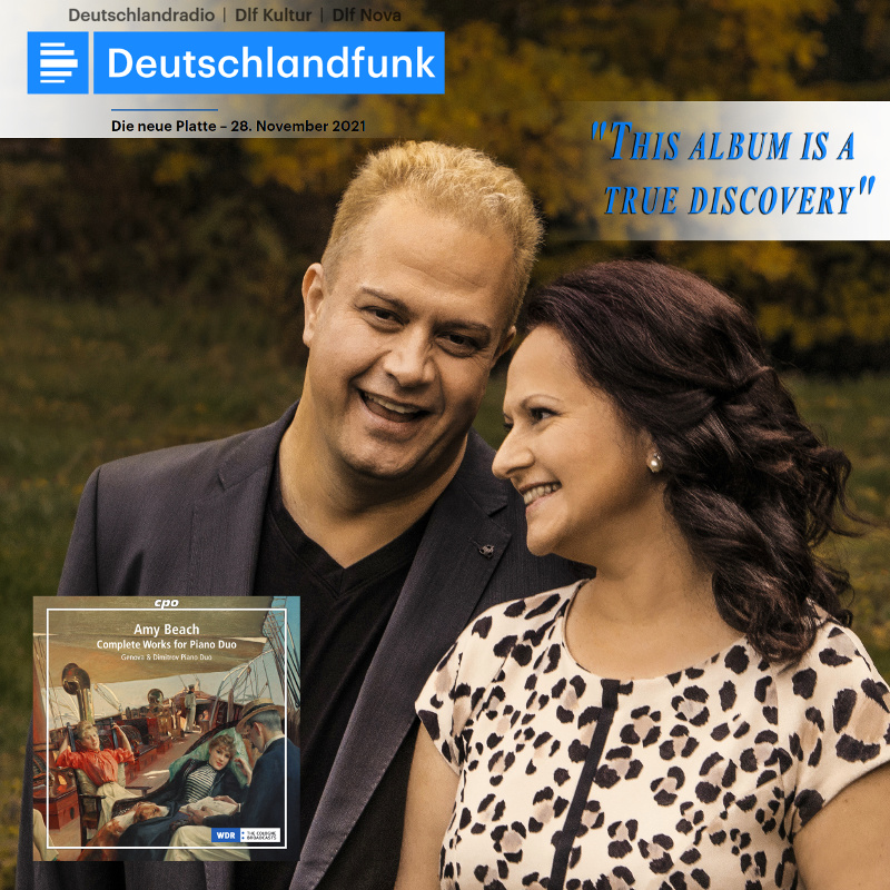 #AmyBeachComplete is `The New  Album` of the German Nationwide Radio Deutschlandfunk